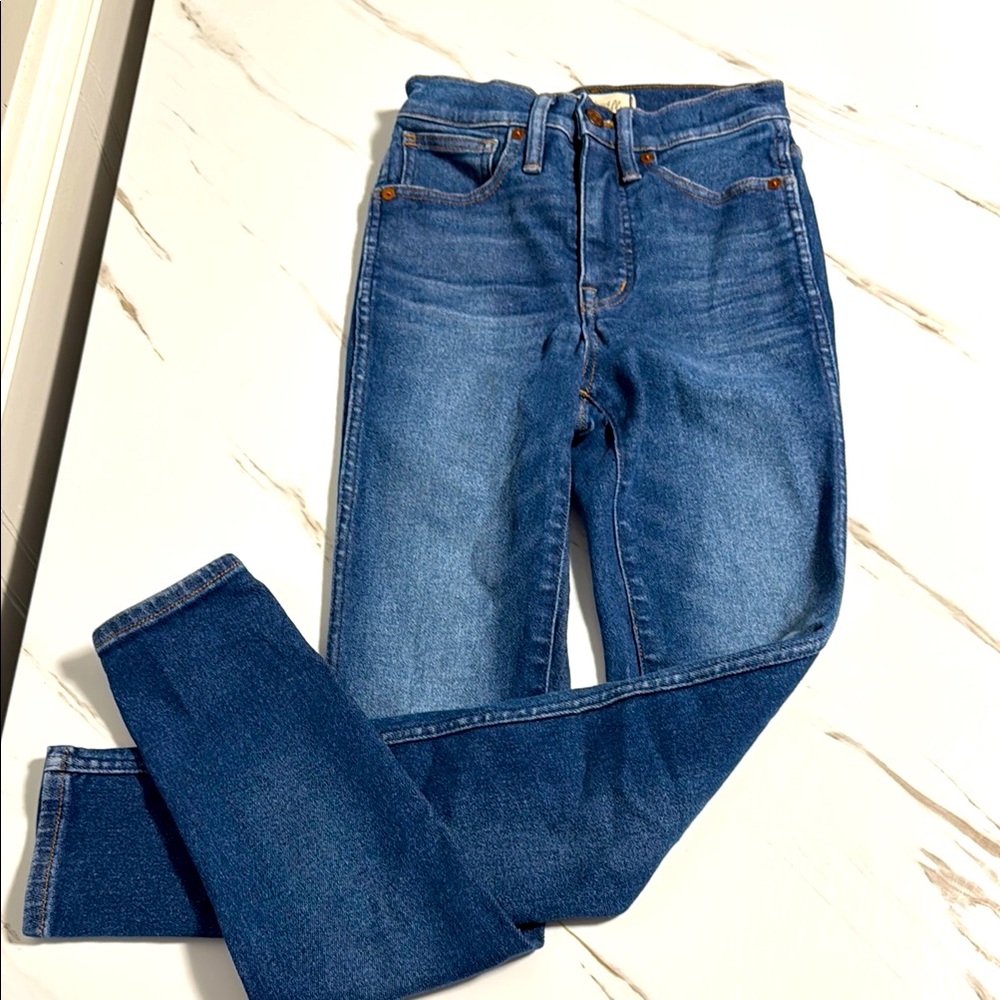 Madewell Women's Skinny Jeans in Classic Blue